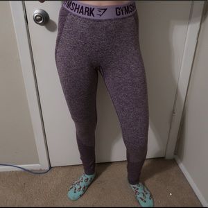 GYMSHARK purple FLEX legging